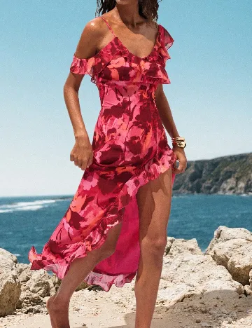 Rochie medie SHEIN, roz