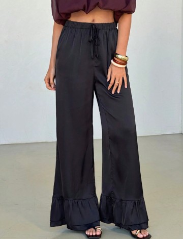 Pantaloni SHEIN, negru
