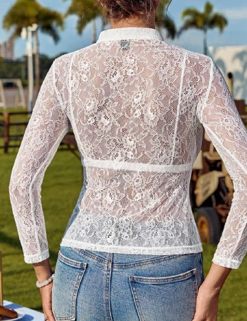 Bluza SHEIN, alb