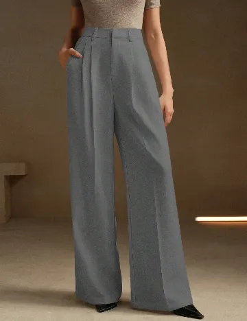 Pantaloni Anewsta, gri