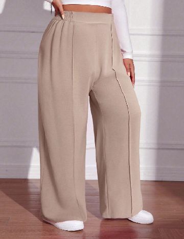 Pantaloni SHEIN CURVE, roz