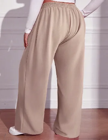 Pantaloni SHEIN CURVE, roz