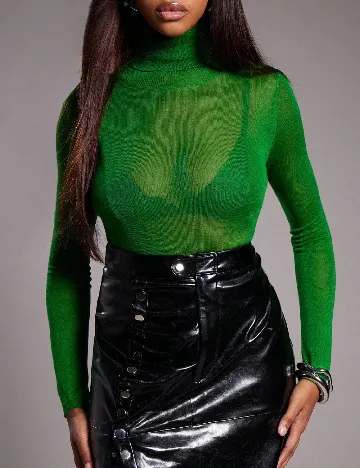 Bluza SHEIN, verde