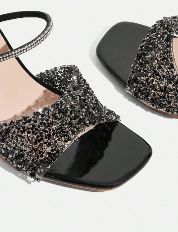 Sandale SHEIN, negru