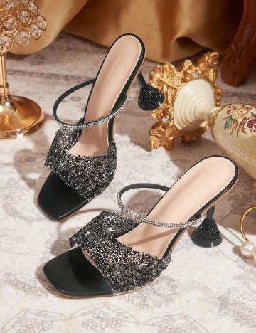 Sandale SHEIN, negru