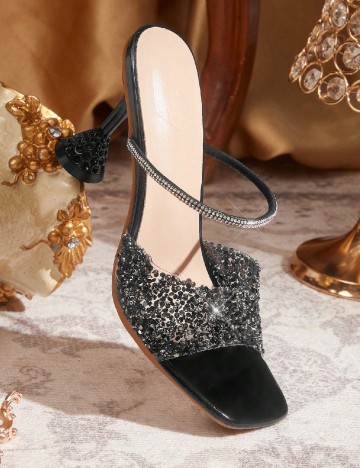 Sandale SHEIN, negru