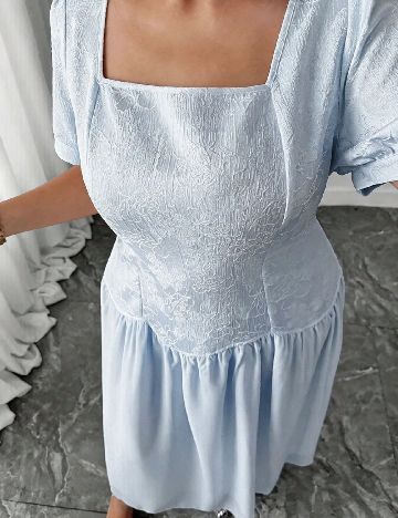Rochie lunga SHEIN CURVE, albastru