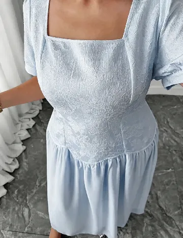 Rochie lunga SHEIN CURVE, albastru