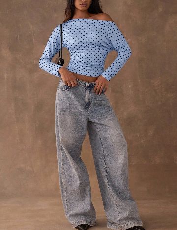 Top SHEIN, albastru