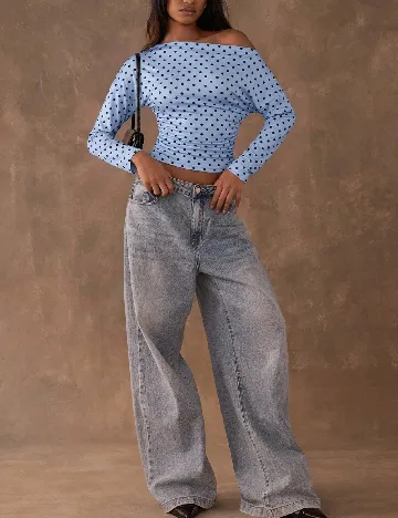 Top SHEIN, albastru