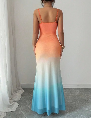 Rochie lunga SHEIN, mix culori