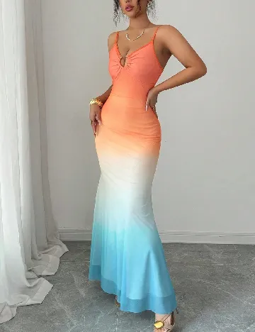 Rochie lunga SHEIN, mix culori