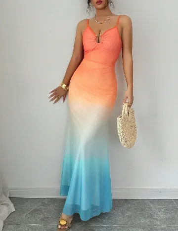 Rochie lunga SHEIN, mix culori
