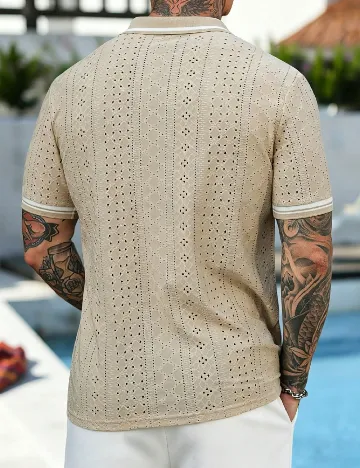 Tricou SHEIN, crem