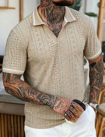 Tricou SHEIN, crem