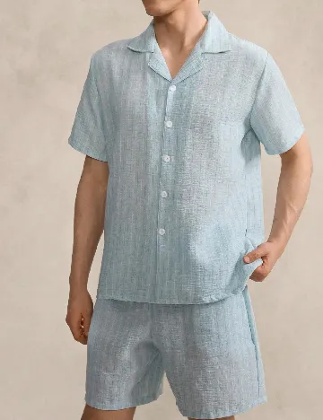 Pijama SHEIN, albastru