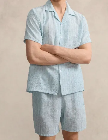 Pijama SHEIN, albastru