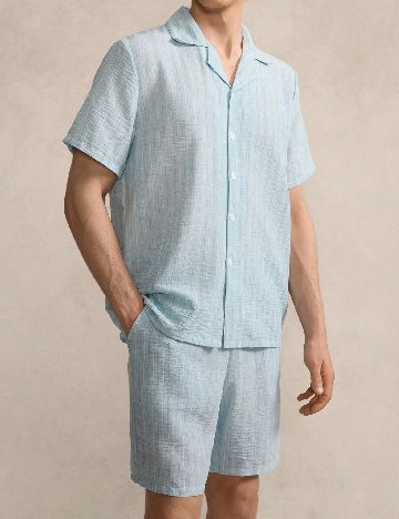 Pijama SHEIN, albastru