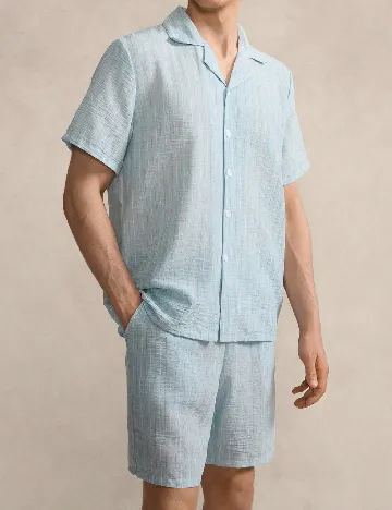 Pijama SHEIN, albastru