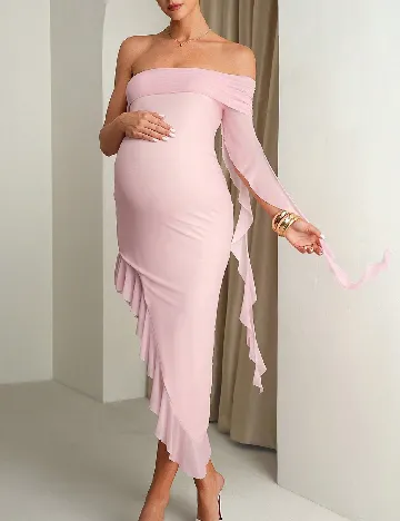 Rochie medie SHEIN Maternity, roz