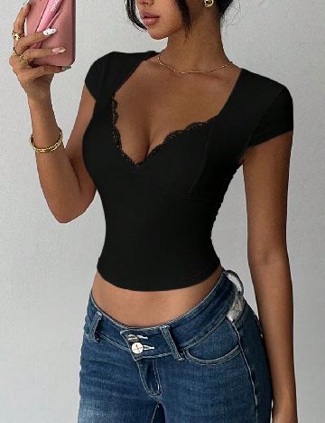 Set topuri 2 bucati SHEIN, mix culori