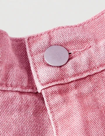 Pantaloni scurti SHEIN CURVE, roz