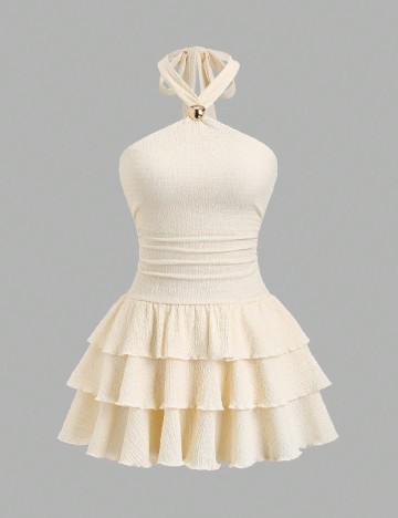 Rochie scurta SHEIN, galben