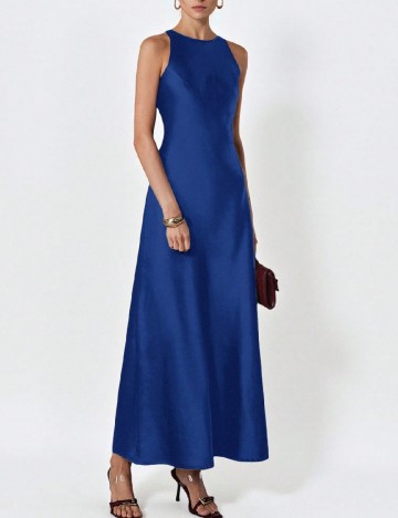 Rochie lunga SHEIN, albastru