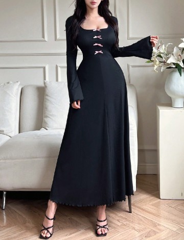 Rochie lunga SHEIN, negru