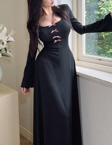 Rochie lunga SHEIN, negru