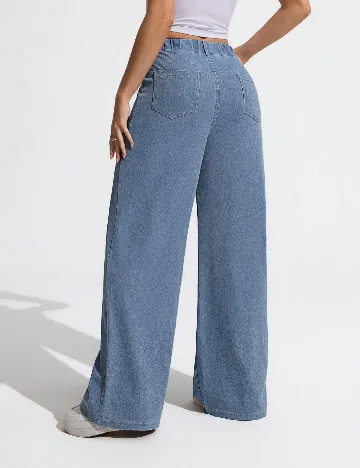 Pantaloni SHEIN, albastru