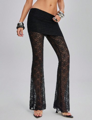 Pantaloni SHEIN, negru