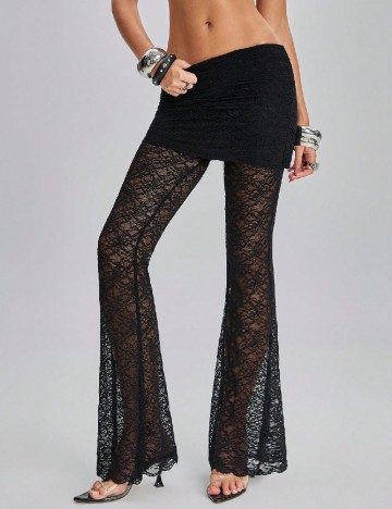 Pantaloni SHEIN, negru