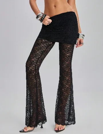 Pantaloni SHEIN, negru