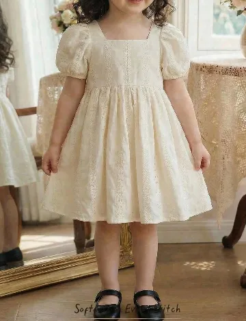 Rochie Shein Kids, crem