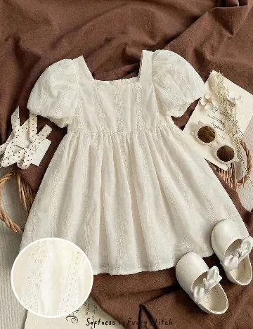 Rochie Shein Kids, crem
