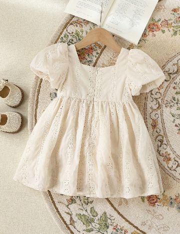 Rochie Shein Kids, crem
