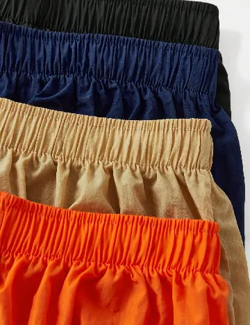 Set Pantaloni scurti 4 perechi Shein Kids, mix culori