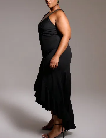 Rochie lunga SHEIN CURVE, negru