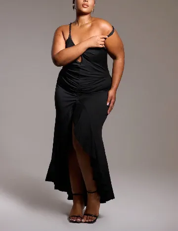 Rochie lunga SHEIN CURVE, negru