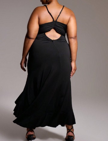 Rochie lunga SHEIN CURVE, negru