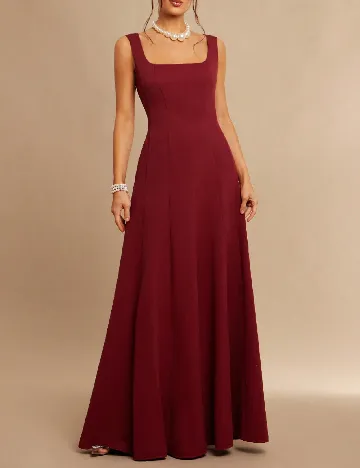 Rochie lunga SHEIN, rosu