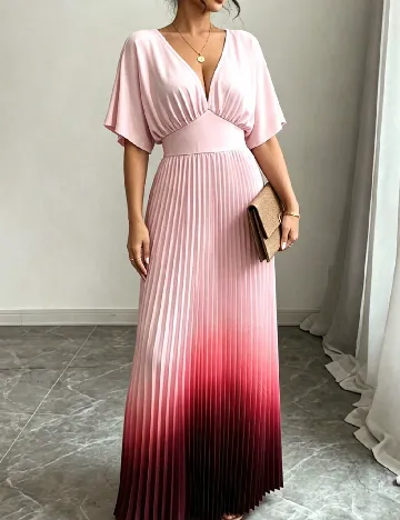 Rochie lunga SHEIN, roz