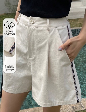 Pantaloni scurti Dazy, crem
