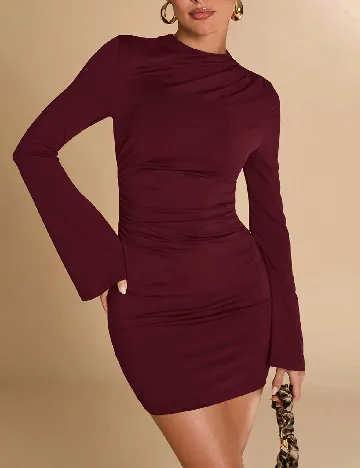 Rochie scurta SHEIN, visiniu