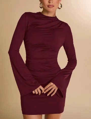 Rochie scurta SHEIN, visiniu