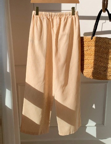 Pantaloni SHEIN, galben