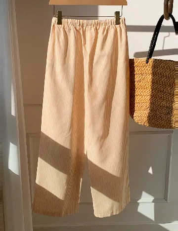 Pantaloni SHEIN, galben