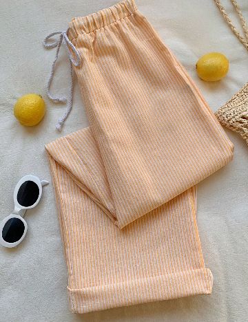 Pantaloni SHEIN, galben