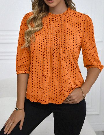 Bluza SHEIN, portocaliu